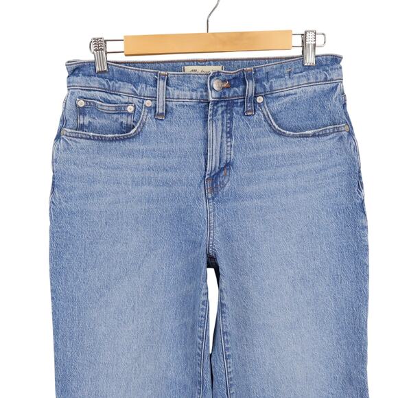 Madewell The Petite Perfect Vintage Wide Leg Jean Size 29 P Enmore Wash - Picture 3 of 7